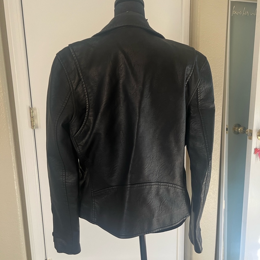 Blank NYC Black Leather Jacket - Picture 2 of 5